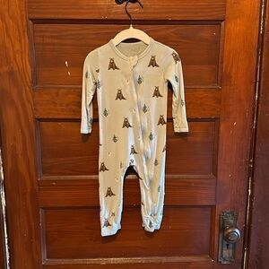Kyte BABY zippered romper in trail, size 18-24 mo